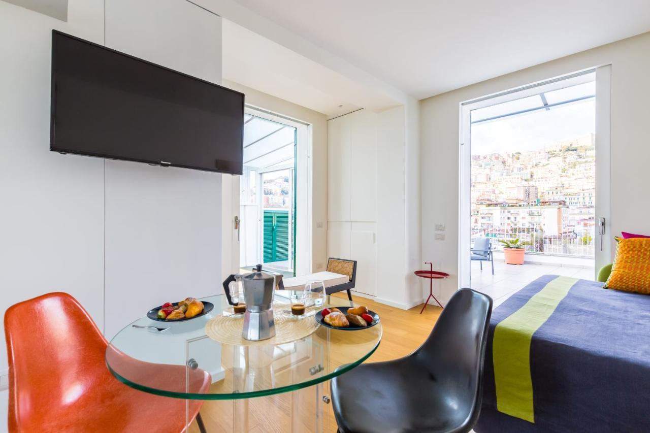 Апартаменти Seaview Terrace 360°& Elegant Loft Неаполь Екстер'єр фото