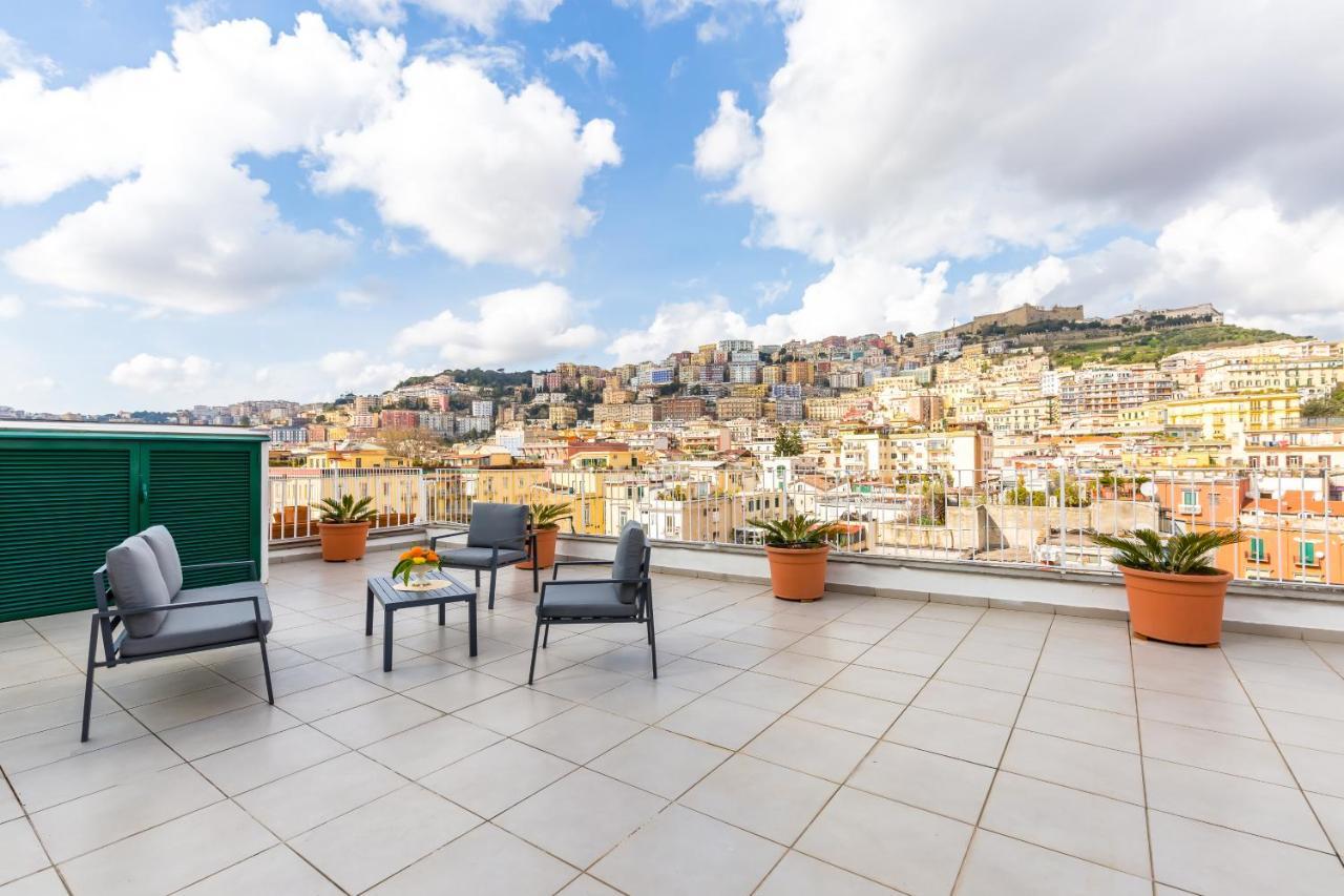 Апартаменти Seaview Terrace 360°& Elegant Loft Неаполь Екстер'єр фото