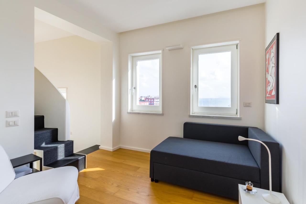 Апартаменти Seaview Terrace 360°& Elegant Loft Неаполь Екстер'єр фото
