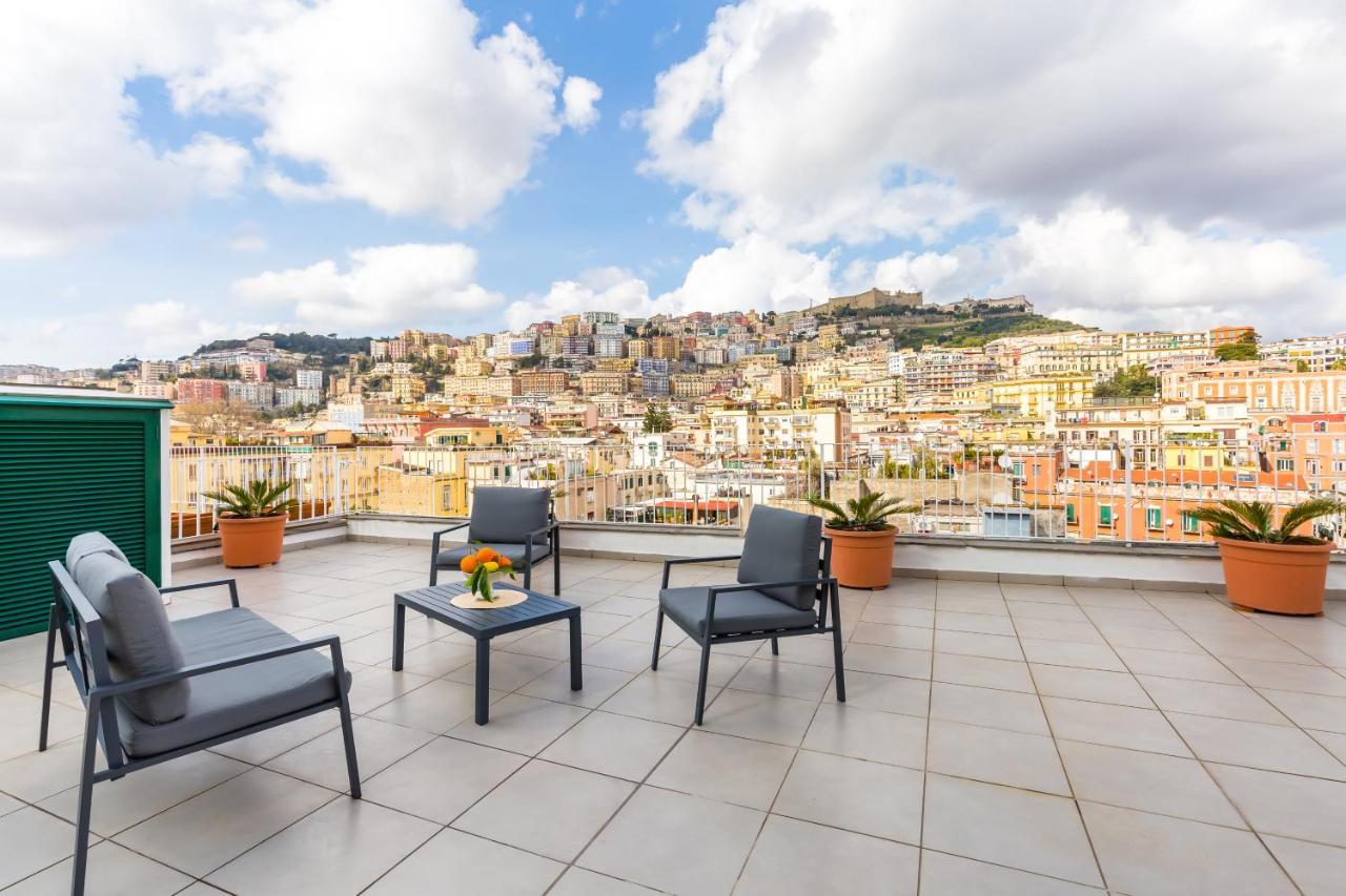 Апартаменти Seaview Terrace 360°& Elegant Loft Неаполь Екстер'єр фото